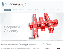 Tablet Screenshot of agaranzia.com